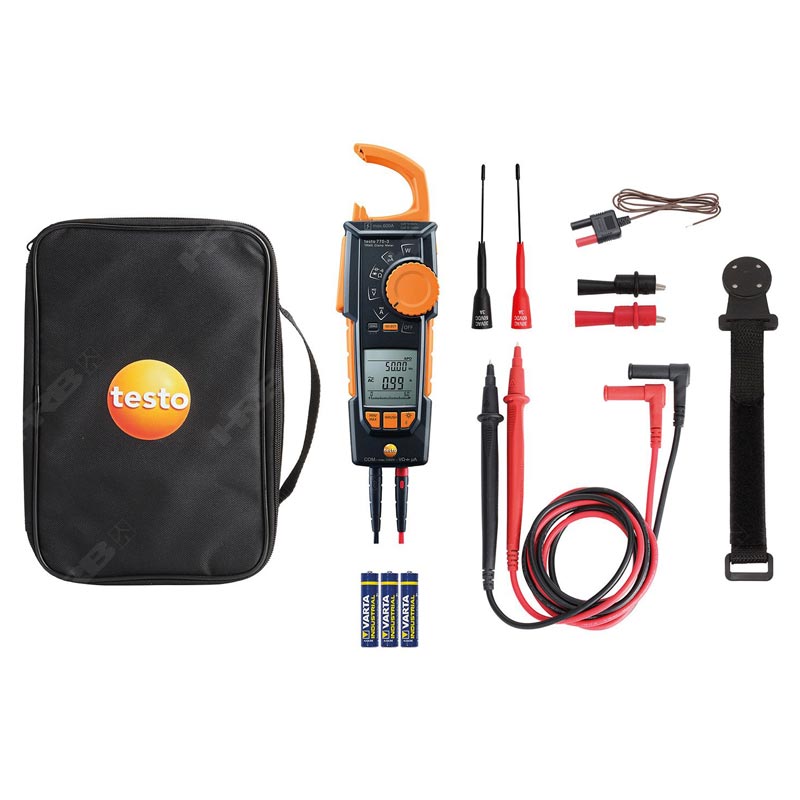 Stromzange Testo 770-3 Premium-Set