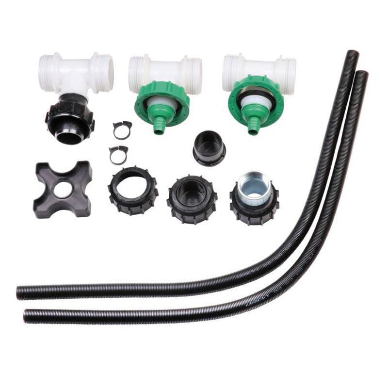 Werit-Füllleitung 3er-Batt.m.Loro-X-Überg.