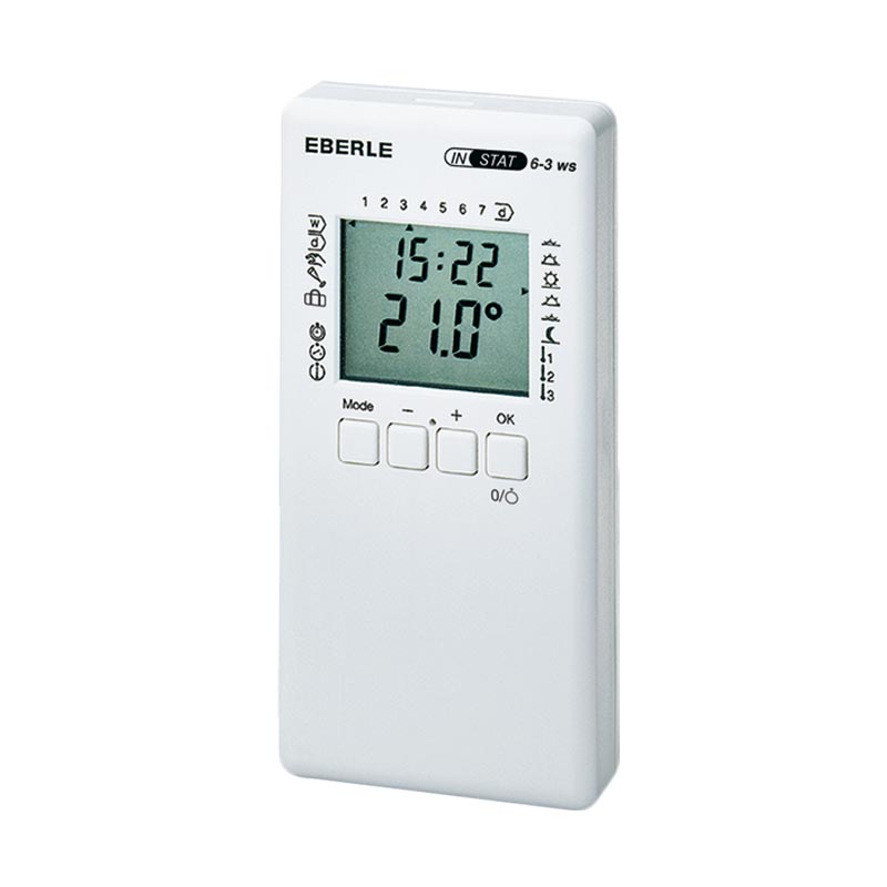 Eberle-Uhren-Thermostat INSTAT 6-3ws