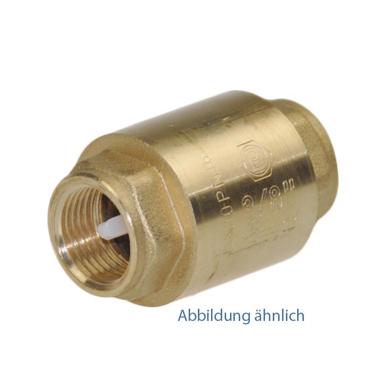 Muffen-Rückschlagventil bds. 1/2" I.