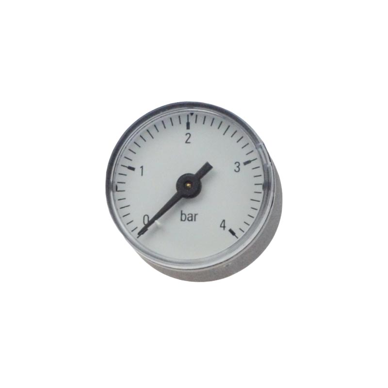 Manometer 40 mm Ø, 0-4 bar, 1/8" axial