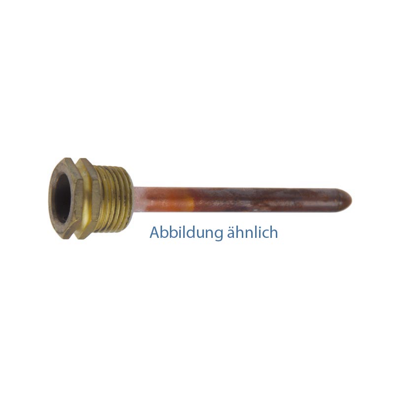 Tauchhülse 1/2"A. 7x8 mm, L=200, PN 4