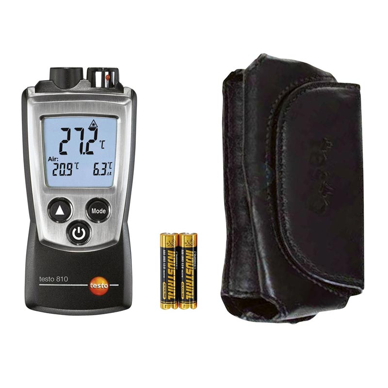 Testo 810 / Lufttemp.-/IR-Oberfl.-Messger.