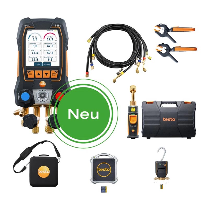 Wärmepumpen-Profi-Set M testo 558s