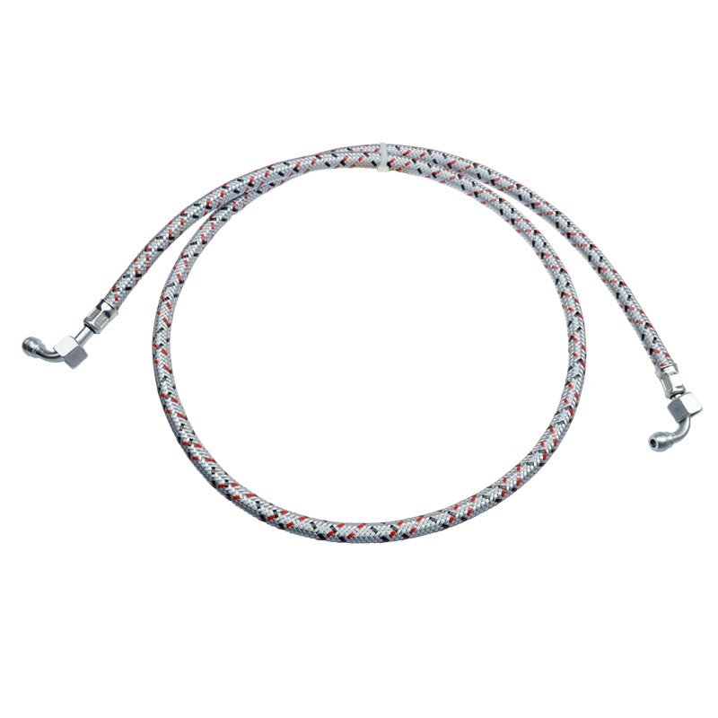 Ölschlauch Buderus 3/8"ÜM/90° S-Form