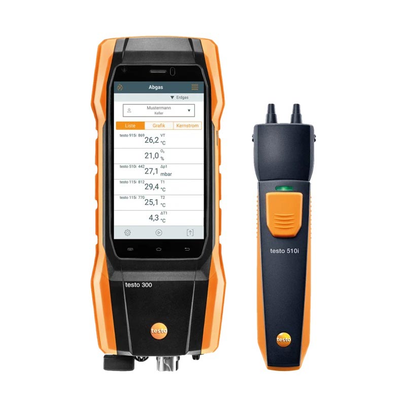 Abgasanalysegerät testo 300 PROFI-Plus Abgasanalysegerät testo 300 PROFI-Plus