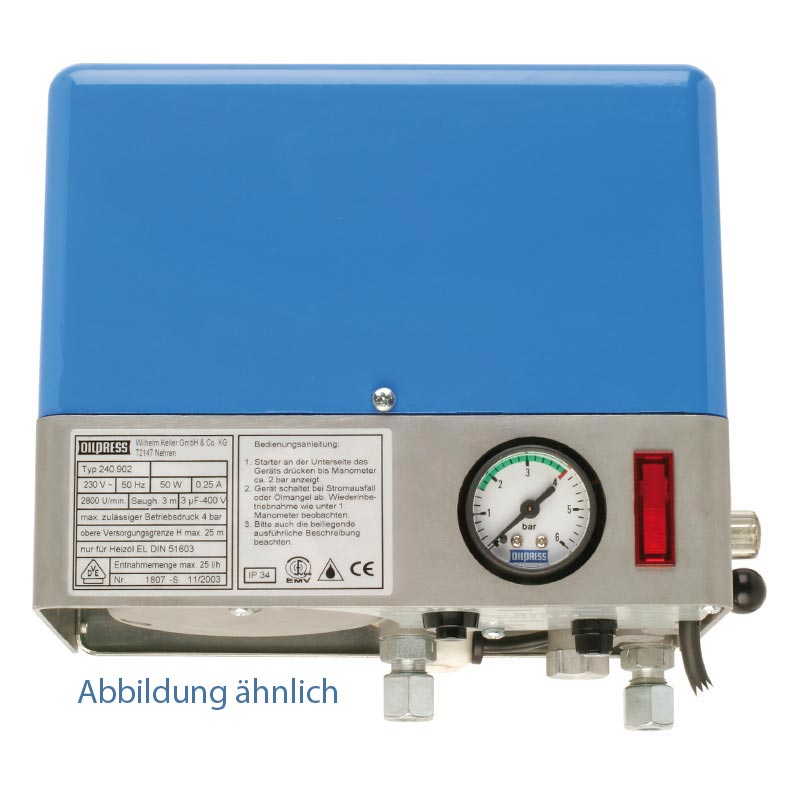Druckspeicher-Aggr. Oilpress Typ 180.902