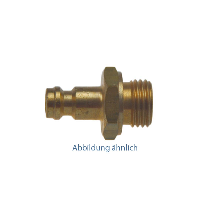Stecknippel (Kuppl.-Stecker) NW 7 x 3/8"A.