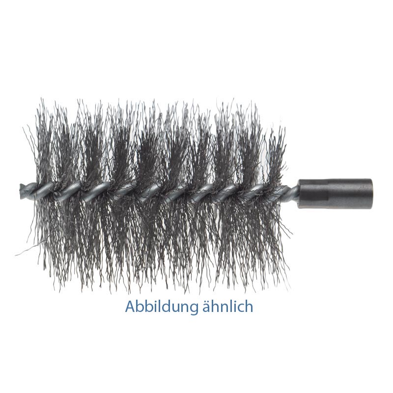 Rechteckbürste Stahldraht 120/50x100 mm