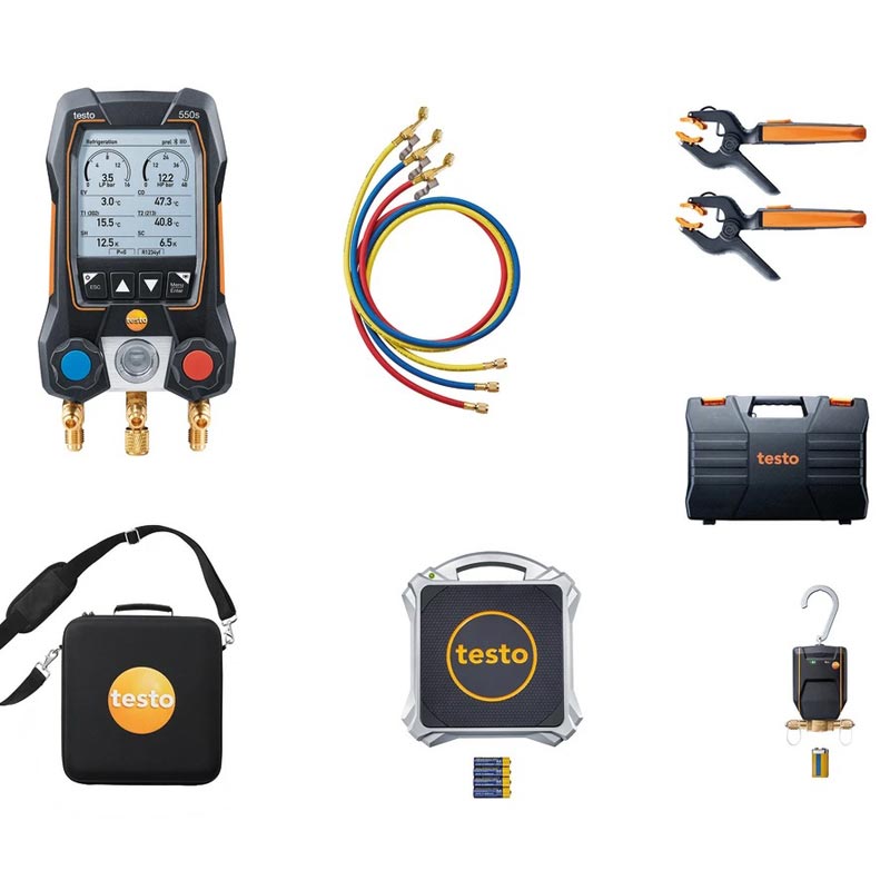 Wärmepumpen-Einsteiger-Set Testo 550s