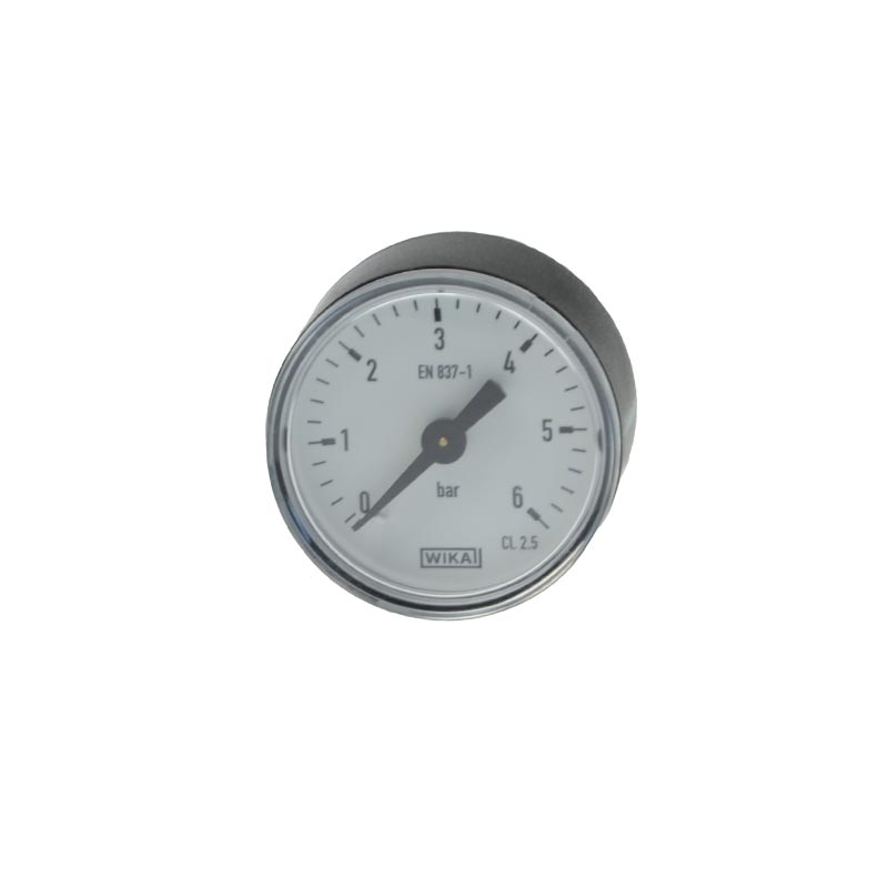 Manometer 0-6 bar, 1/8" axial, 40 mm Ø