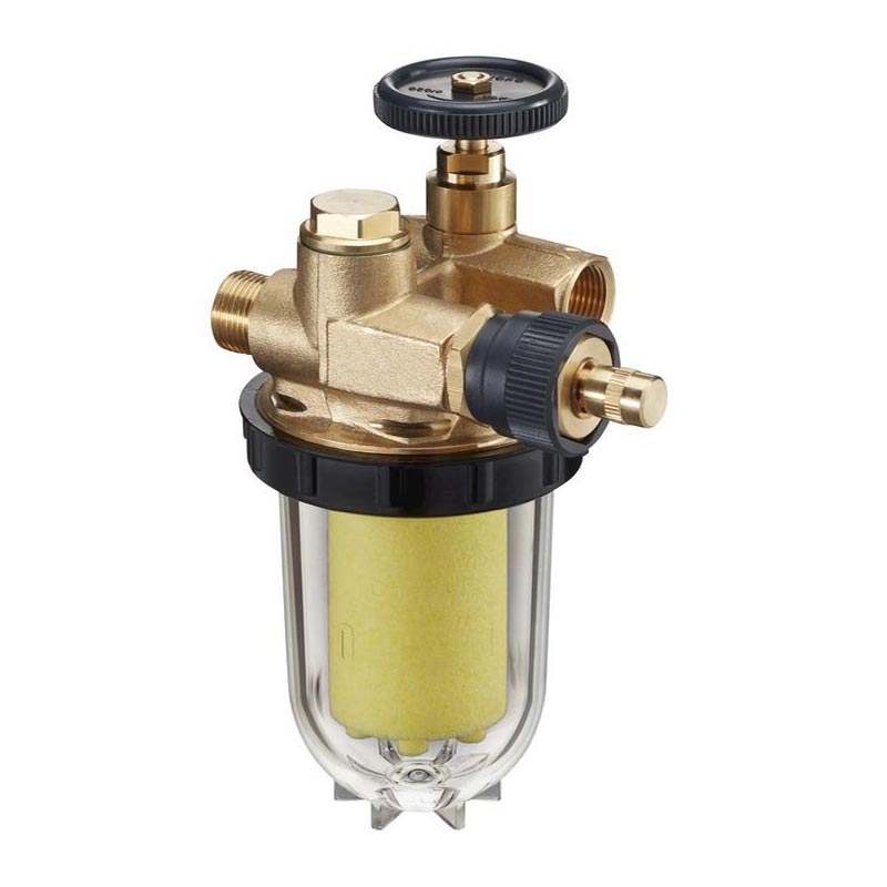 Ölfilter 3/8" (1-Strang), mit Rücklaufzuf.).